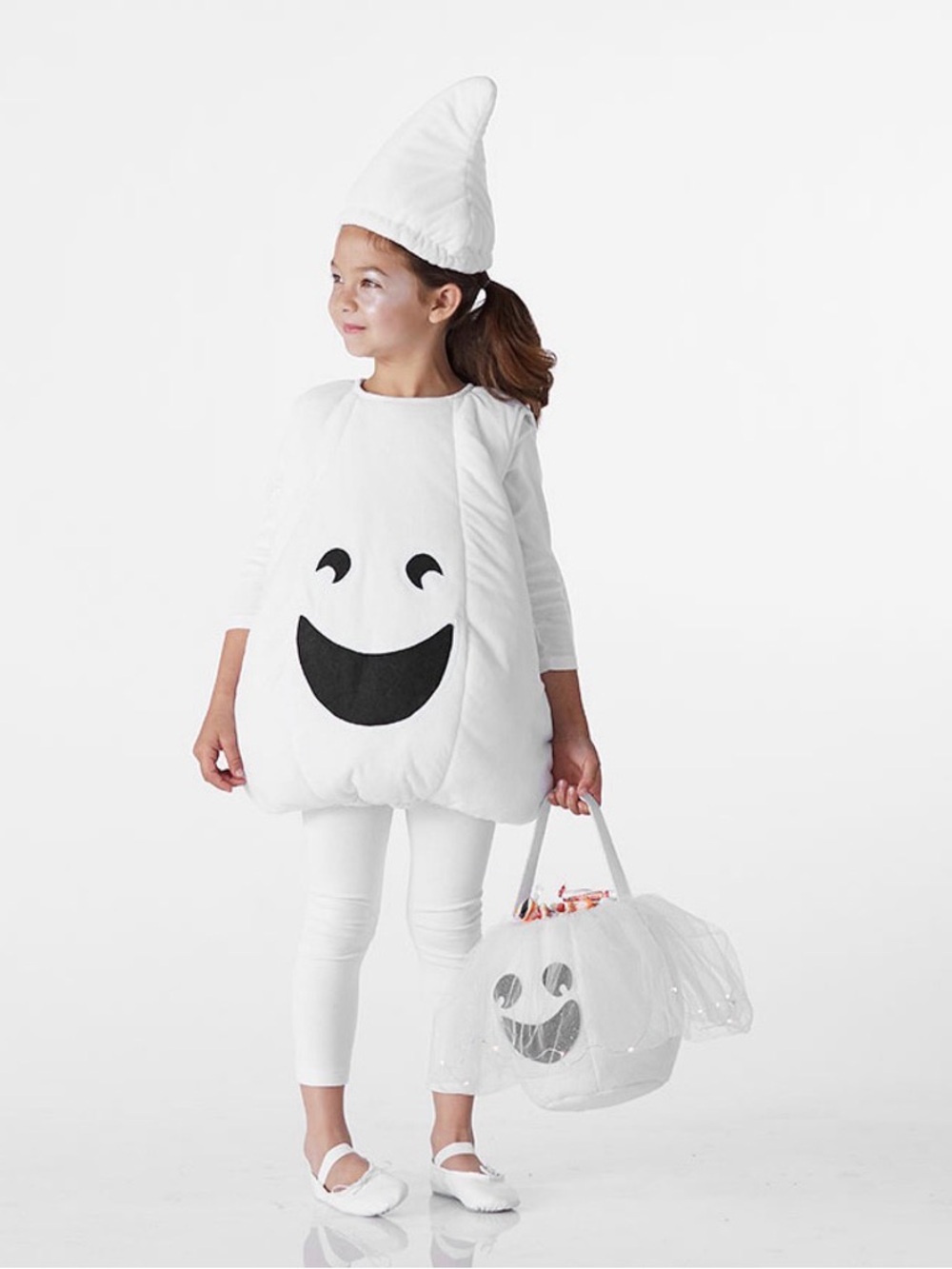 Pottery Barn Glow-in-the-Dark Puffy Ghost Halloween Costume